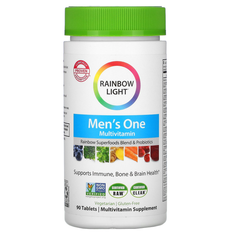 Rainbow Light, Men's One, 90 таблеток