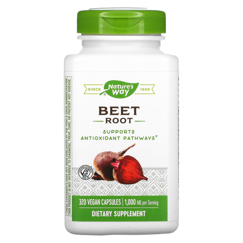 Nature's Way, Beet Root, 500 mg, 320 Vetegarian Capsules