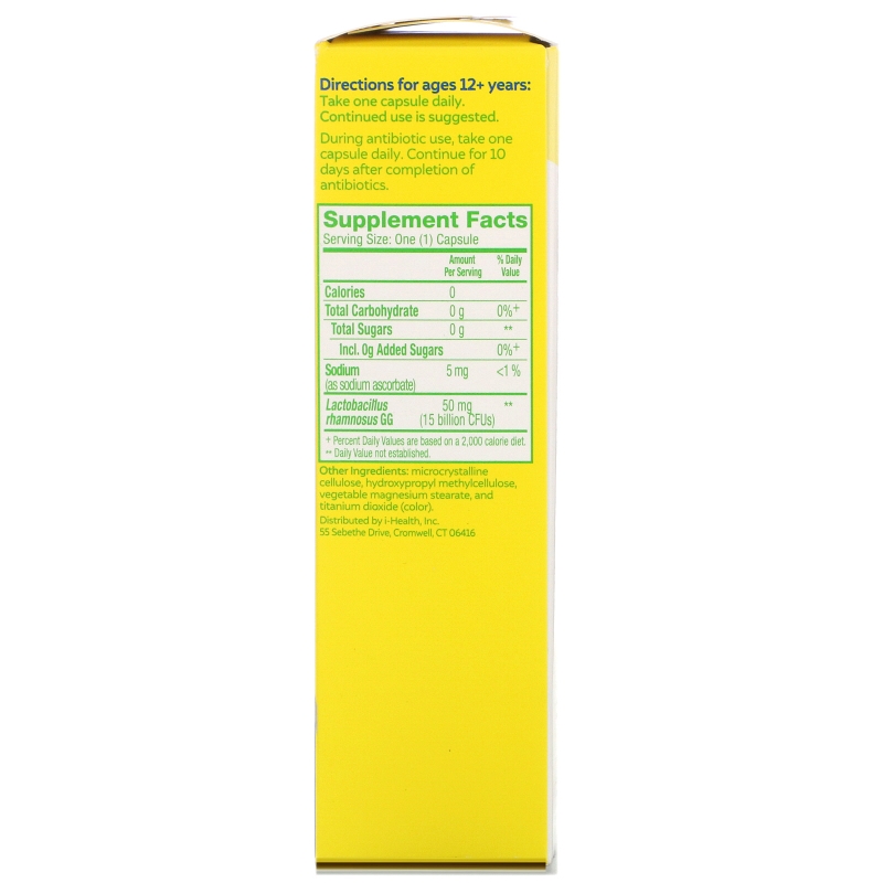 Culturelle, Probiotics, Pro-Well, Health & Wellness, 50 Once Daily Vegetarian Capsules