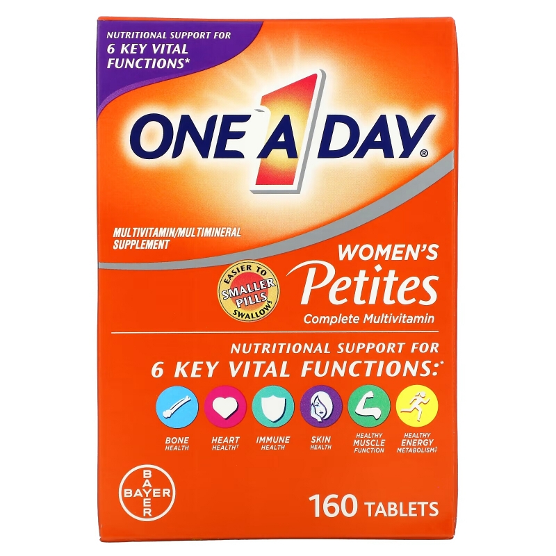 One-A-Day, Women's Petites Complete Multivitamin, 160 Tablets