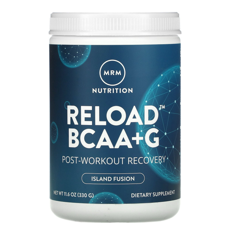 MRM Спортивная добавка BCAA+G для быстрого восстановления после тренировок 11.6 унций (330 г)