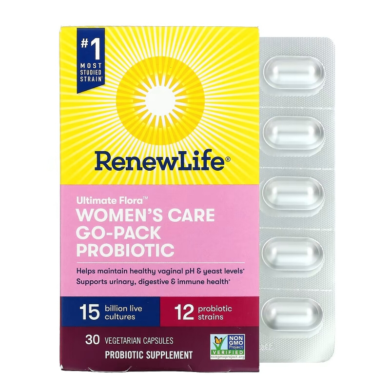 Renew Life Ultimate Flora RTS Women's Probiotic 15 Billion 30 Veggie Caps