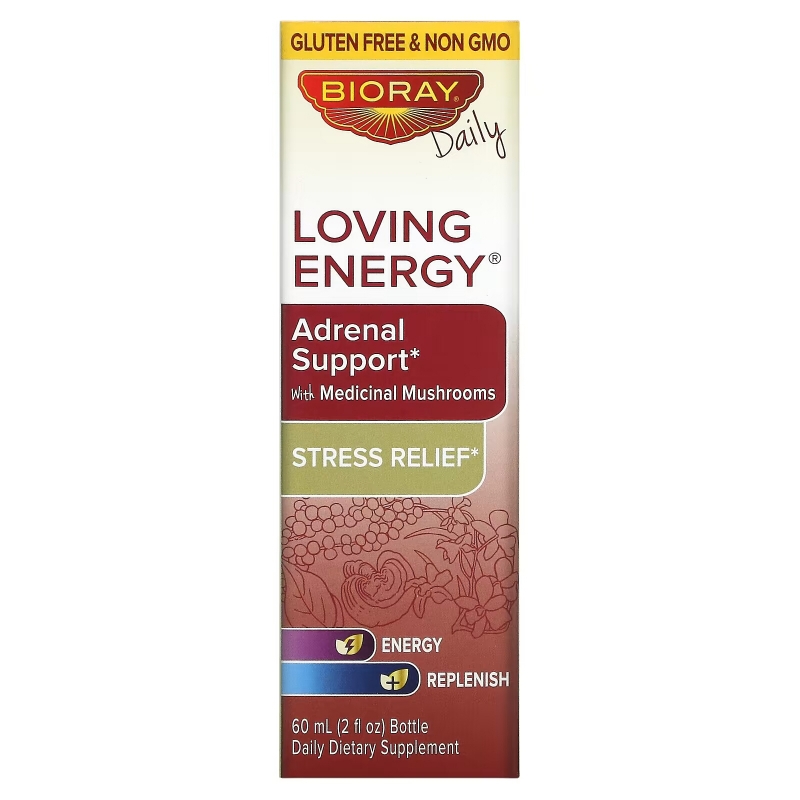 BioRay Inc., Loving Energy, Adrenal System Support, Alcohol Support, 2 fl oz (60 ml)