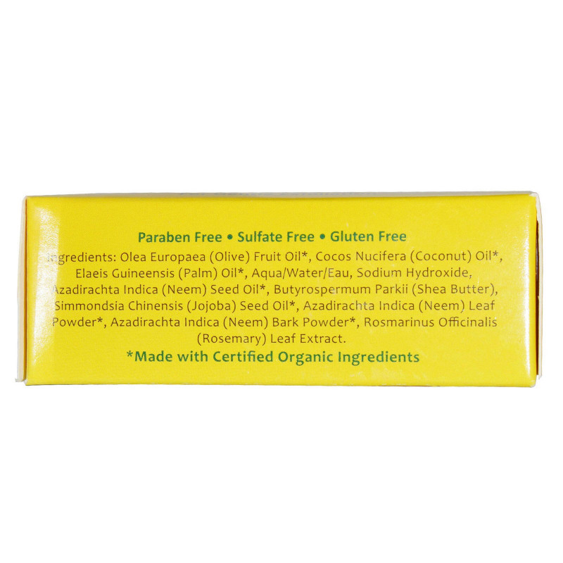 Organix South TheraNeem Organix Neem Therapé Cleansing Bar Neem Leaf Oil & Bark 4 oz (113 g)