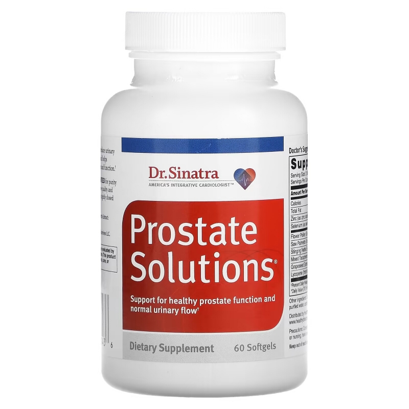 Dr. Sinatra, Prostate Solutions, 60 Softgels