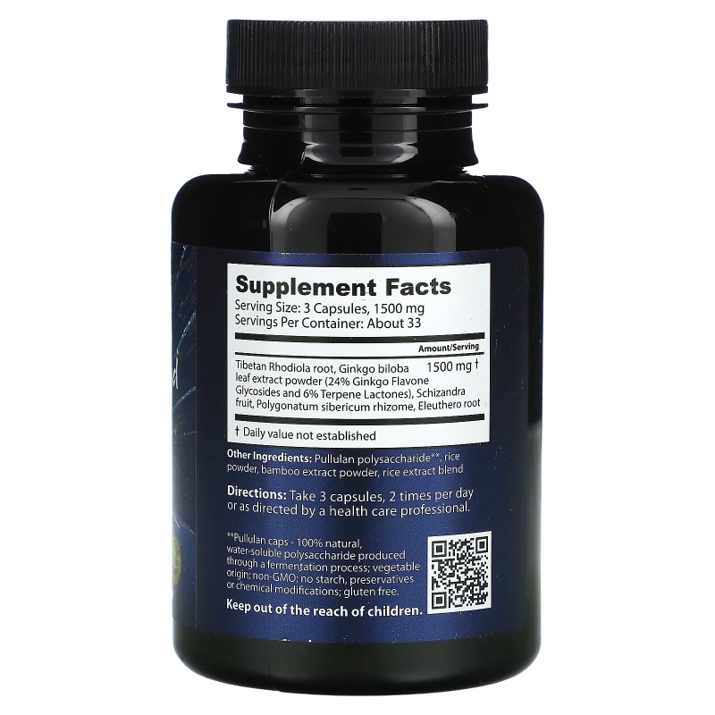 Dragon Herbs Diamond Mind 500 mg Each 100 Veggie Caps