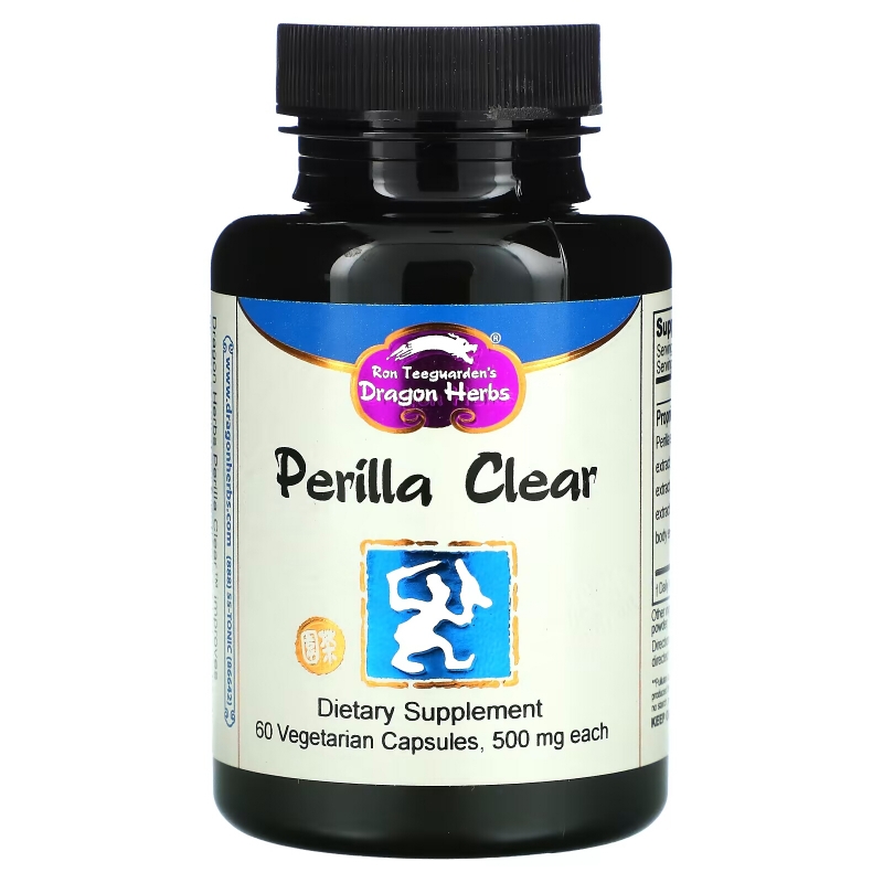 Dragon Herbs Perilla Clear 450 мг 60 растительных капсул