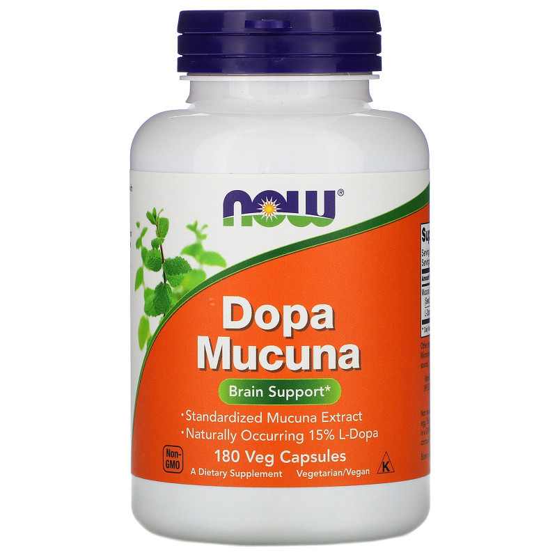 Now Foods, Dopa Mucuna, 180 Veg Capsules