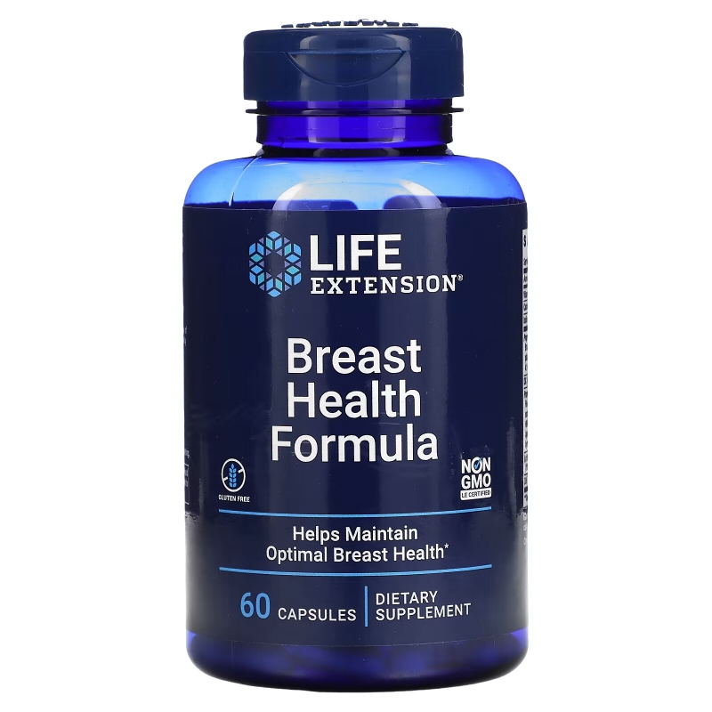 Life Extension, Breast Health Formula, 60 Capsules