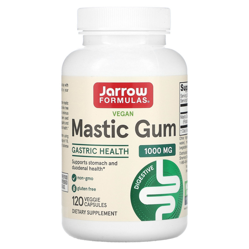 Jarrow Formulas Mastic Gum 500 mg 120 Capsules