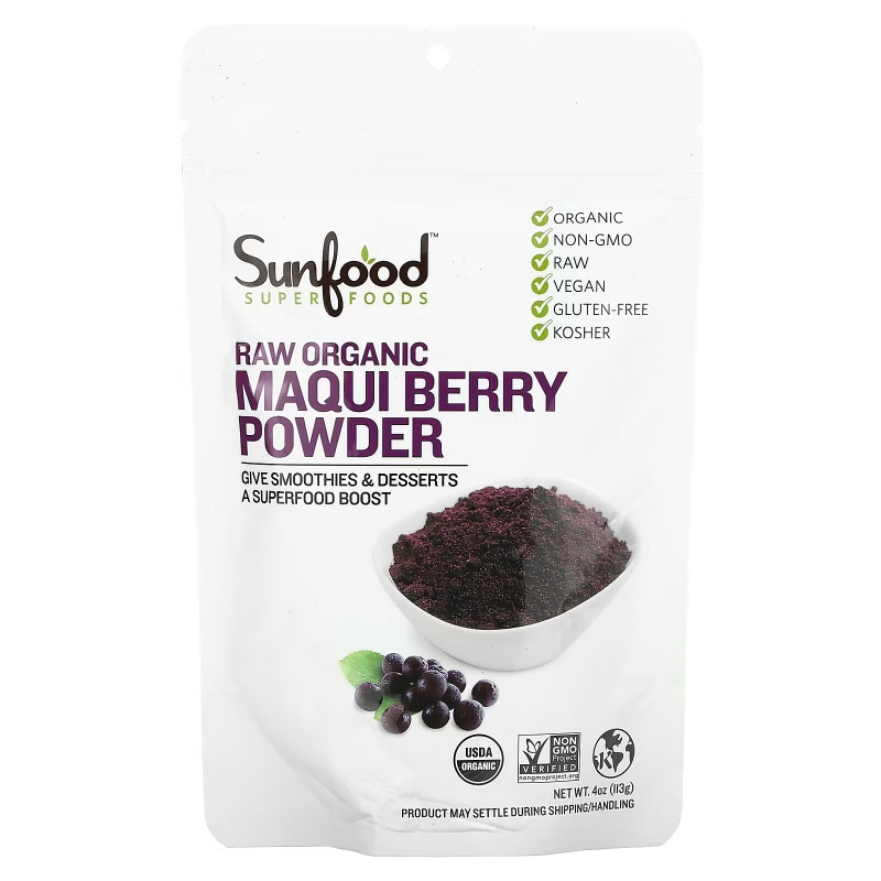 Sunfood Фиолетовые ягоды маки в порошке 113 г