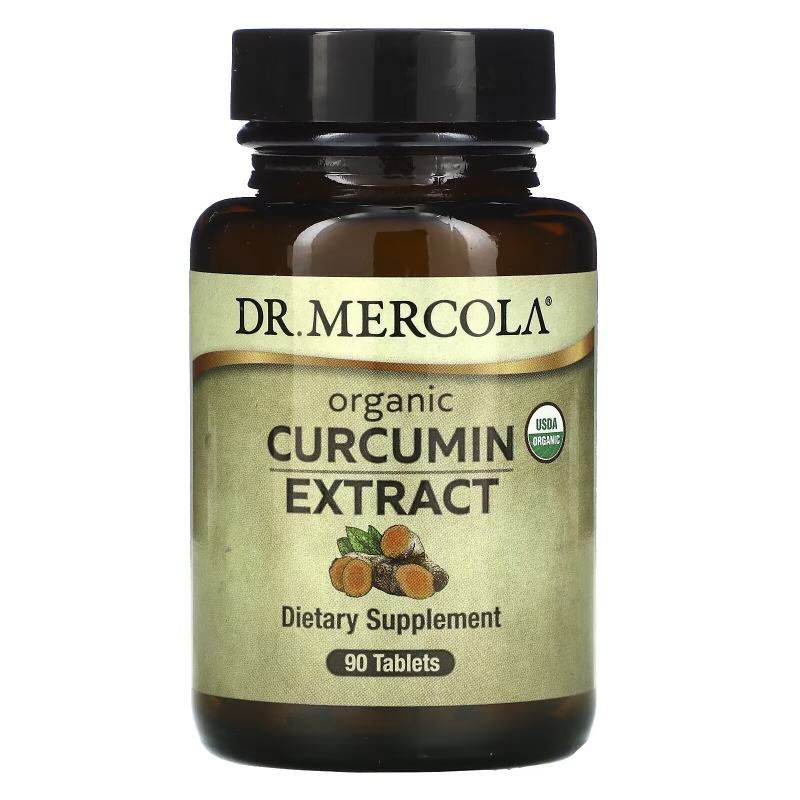 Dr. Mercola, Organic Curcumin Extract, 90 Tablets