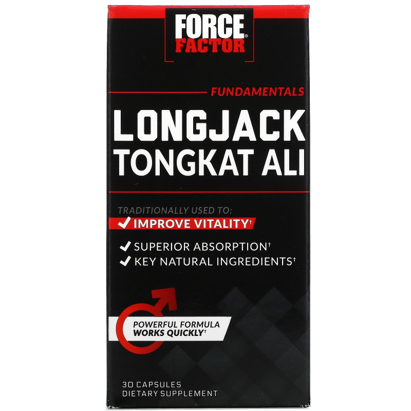 Force Factor, Longjack Tongkat Ali, 30 Capsules