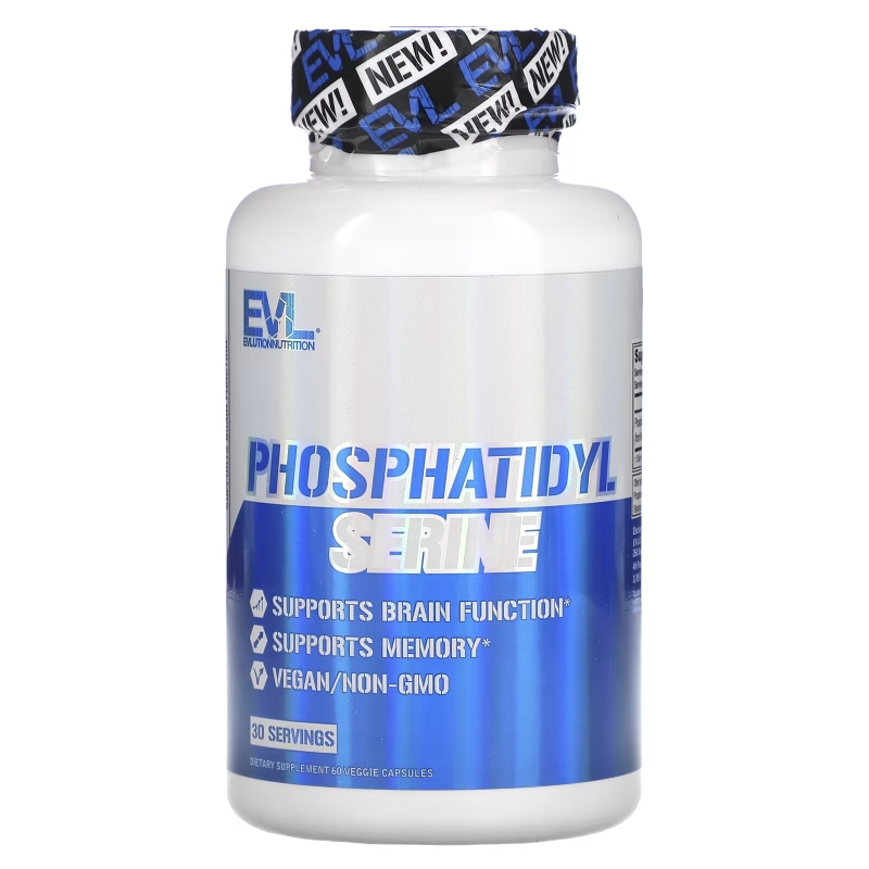 EVLution Nutrition, Phosphatidyl Serine, 60 Veggie Capsules