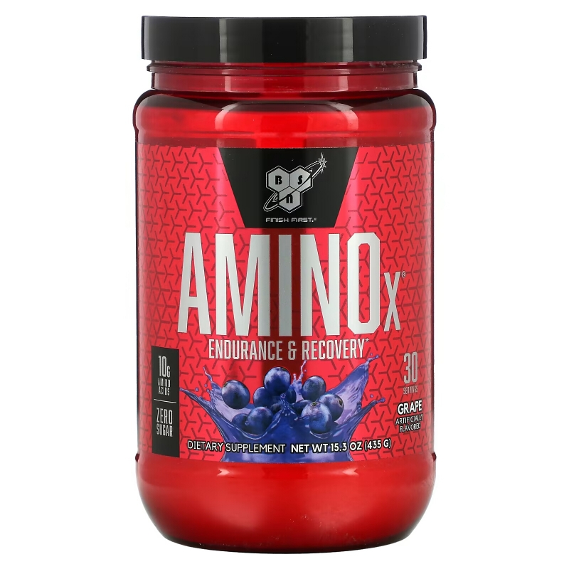 BSN, AminoX, Endurance & Recovery, Grape, 15.3 oz (435 g)