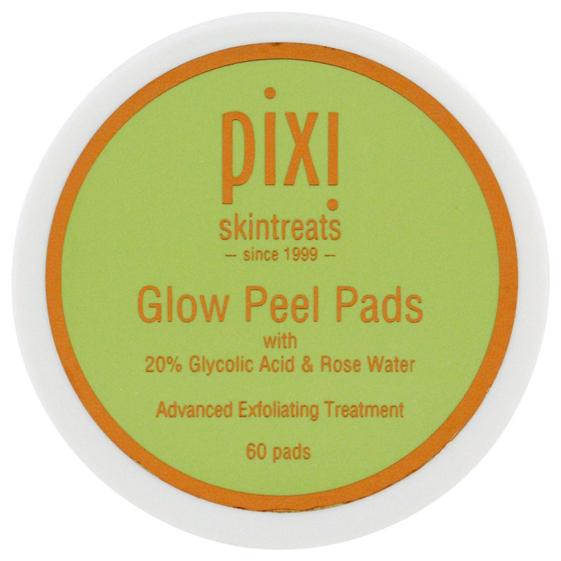 Pixi Beauty, Glow Peel Pads, современный уход и отшелушивание, 60 мягких дисков