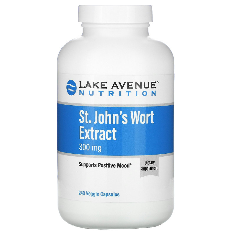 Lake Avenue Nutrition, St. John's Wort Extract, 300 mg,  240 Veggie Capsules