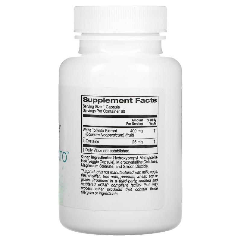 Solumeve, Pearl Tomato, добавка для здоровья кожи, 400 мг, 60 растительных капсул